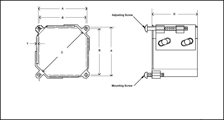 ARINC 408A Clamps 4 inch deep